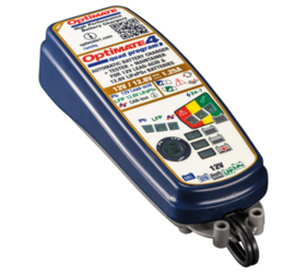 OptiMate 4 Quad Program TM630 acculader 12V / 12,8V 1,25A TM630 Gold