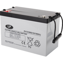 LP VRLA-EV DC AGM Accu 12V 100Ah +L, T11, EV12-100S/EV12100S 307x169x210/215