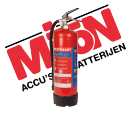 Brandblusser F500 6 ltr voor Klasse Lithium batterijen vorstvrij tot -30