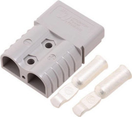 Anderson SB175 connector grijs met contacten voor AWG1/0 ~50mm²
