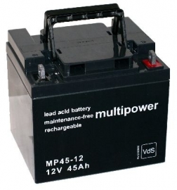 Multipower VRLA AGM Accu 12V 45Ah MP45-12