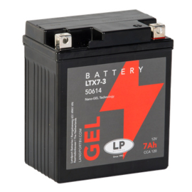 LP LTX7-3 GEL Motor Accu 12V 7Ah +R 113x70x131mm