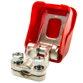 Poolklem plus (+) snelsluiting 50mm rood