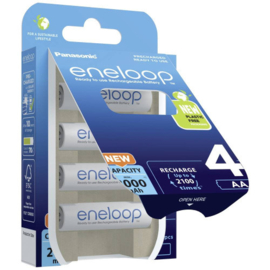 Oplaadbare Panasonic Eneloop AA Batterij 2000mAh 1,2V blister 4 stuks