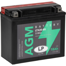 LP LTX20-BS Motor Accu 12V 18Ah +L 175x87x155mm