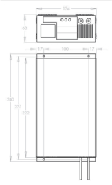 S.P.E. CBHD2 12V/24V 15A/20A energiebesparende hoogfrequente lader 24V 130-180Ah Zuur, Gel, AGM