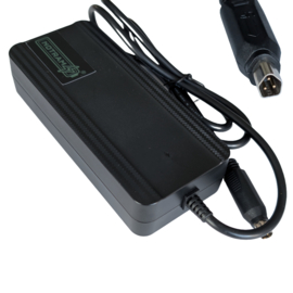Cortina / Phylion / Joycube / Accell Sportdrive lader 42 Volt (10S) 2A 3-pins vijfhoekig "huisje"