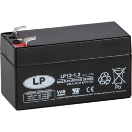LP VRLA AGM Accu 12V 1,2Ah VDS LP12-1.2 / 97x43x52/58mm