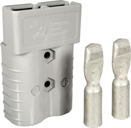 Anderson SB350 connector grijs met contacten voor AWG2/0 ~70mm²