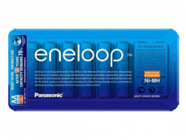 Panasonic Eneloop 8 pack AA Batterij 1900mAh 1,2V ACTIEPRIJS!
