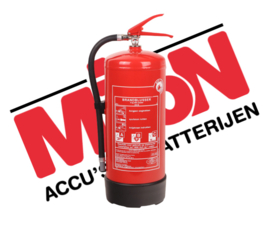 Brandblusser poeder brandklasse ABC 9kg