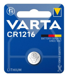 Varta CR1216 Lithium Knoopcel batterij 3 volt