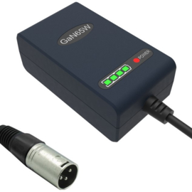 Powercell loodlader met laadindicatie 24V (29,4V) 1,7A met XLR3 connector (3 pins)