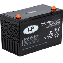 Landport Lithium Accu 12.8V 100 Ah 1280Wh met Bluetooth LFP V12-100BT / 330x173x212mm