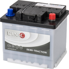 Dynac Semi Tractie Accu 12V 50Ah (20hr) +R 95406 Nat 210x175x190mm