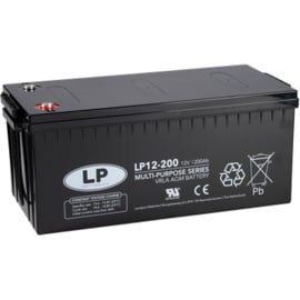 LP VRLA AGM Accu 12V 200h LP12-200 / 522x240x219/224mm