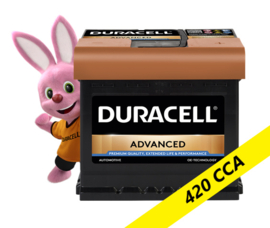 Duracell Auto Start Accu BDA 44 12V 44Ah - 420A CCA EN +R