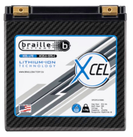 Braille XC25.0-1375-C Superieure Motorsport Lithium Accu 12,8V 25h 320Wh ﻿+R LiFePO4 248x96x205mm
