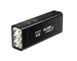 Nitecore TM10K oplaadbare zaklamp, 10.000 lumen