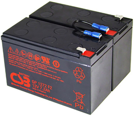 CSB SCD5 Vervangingsbatterij geschikt voor APC RBC5 langere levertijd