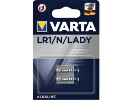 Varta LR1 / Lady / N  1,5V Alkaline Batterij 2 stuks