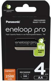 Panasonic Eneloop Pro AA 2500mAh 1,2V