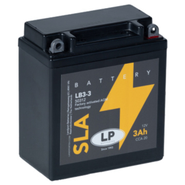 LP LB3-3 Motor Accu 12V 3Ah +R 98x56x110mm