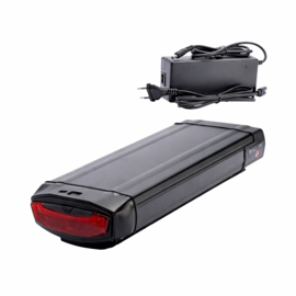 Stella Type 2 Compatible fietsaccu 36V 13Ah - 468Wh met lader aluminium behuizing