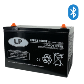 Landport Lithium Accu 12.8V 100 Ah 1280Wh met Bluetooth LFP-100BT / 330x173x212mm