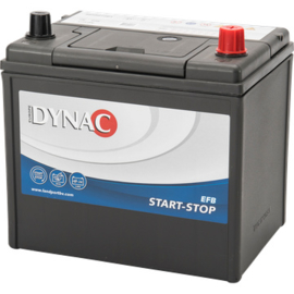 Dynac EFB Start Stop Auto Accu 12V 65Ah 610CCA +R type M565501 / 230x172x200mm