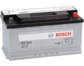 Bosch Auto Accu S3 013 / S3013 12V 90Ah 720CCA +R DIN 60038 / 353x175x190
