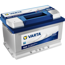 Varta Auto Accu 12V 72Ah 680CCA +R type E43 / 572 409 068 / 278x175x175