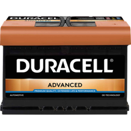 Duracell Auto Start Accu BDA 74 12V 74Ah - 680A CCA EN +R