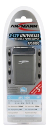 Ansmann Universele netadapter / voeding APS 1000