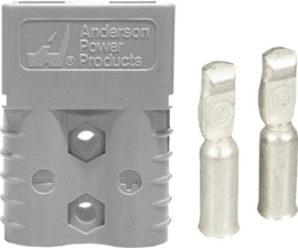 Anderson SB120 connector grijs met contacten voor AWG6 ~16mm²