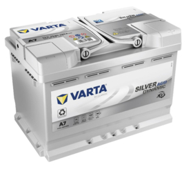 Varta AGM Start Stop Auto Accu A7 12V 70Ah 760CCA +R type M570901076 278x175x190mm