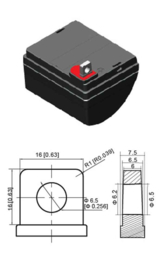 Set 2x Scootmobiel Gel Accu 12V 31Ah  / 195x130x164/180mm