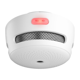 X-Sense 10 jaar compacte draadloze koppelbare rookmelder XS01-W detecteert rook Multipack