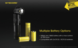 Nitecore MT21C led-zaklamp, 1000 lumen