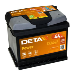 Deta DB442 Auto Accu 12V 44Ah 420CCA +R DIN 54459L / 210x175x175
