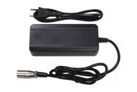 Miton Lader Li_ion 36V (42V) 2A met XLR4 connector 1+/4-
