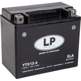LP LTX12-4 Motor Accu 12V 10Ah +L 150x87x130mm
