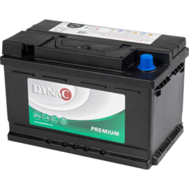 Dynac Auto Accu 12V 72Ah 680CCA +L type 57219L / 275x174x174