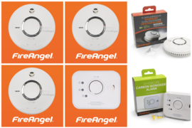 FireAngel Rookmelder 3-pack + Koolmonoxide-melder