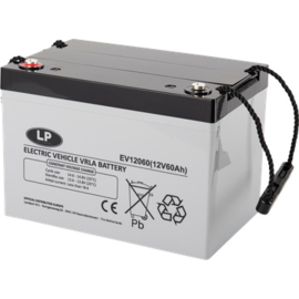 LP VRLA -EV DC AGM Accu 12V 60Ah +L, T6, EV12-60/EV12060 260x169x180/185