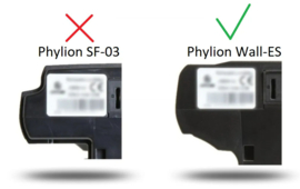 Phylion XH370-16J (WALL-ES) 37V 16Ah 592Wh 2-polig (Lotus stekker) met achterlicht NON SMART / SMART