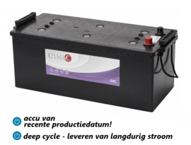 Deep Cycle Gel Accu 12V 140Ah +L,  GB 140 / 513x223x223/223