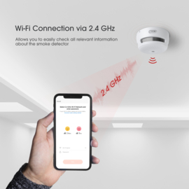 X-Sense 10 jaar compacte Wifi rookmelder XS01-WT detecteert rook Multipack