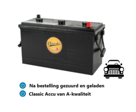 Dynac Classic Auto Accu 6V 200Ah 1000CCA +R type 22013N / 403 x 175 x 216/235mm gezuurd en geladen