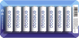 Panasonic Eneloop 8 pack AA Batterij 1900mAh 1,2V ACTIEPRIJS!
